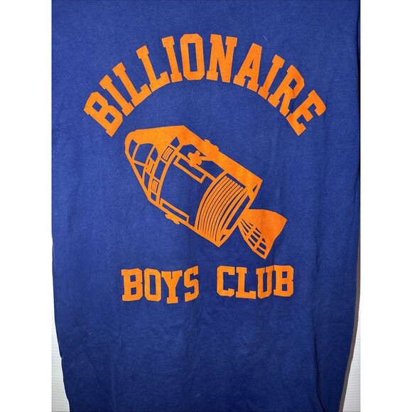 Large Billionaire Boys Club Rocket Moon T-Shirt Astronaut Graphic Blur Men’s - Picture 2 of 5